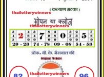 Thai lottery 3up Sure