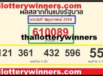 Thai lottery 3up
