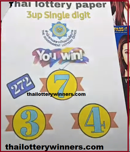 thai lottery 3up sure