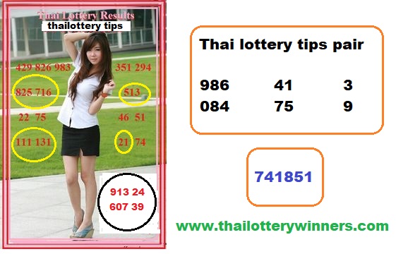 Thai lottery tips 