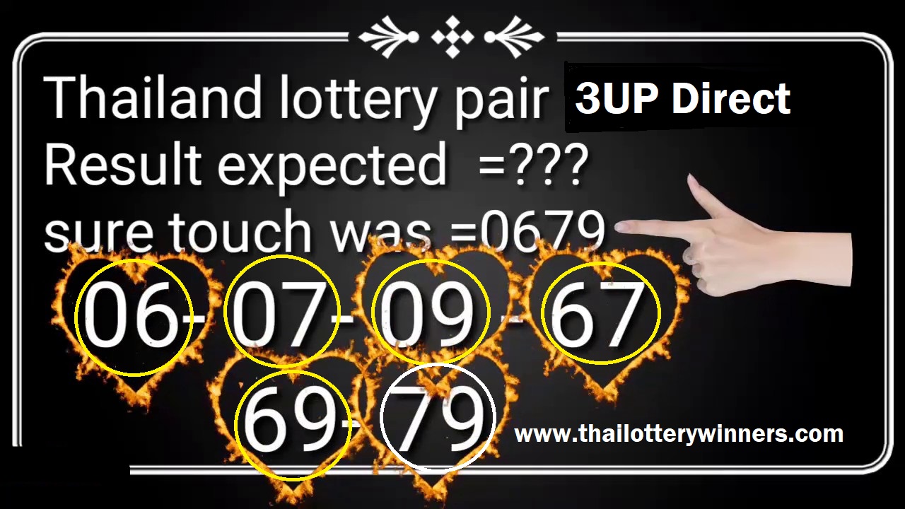 thai lottery 4pc paper