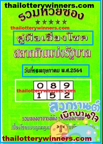 Thai Lottery vip tips