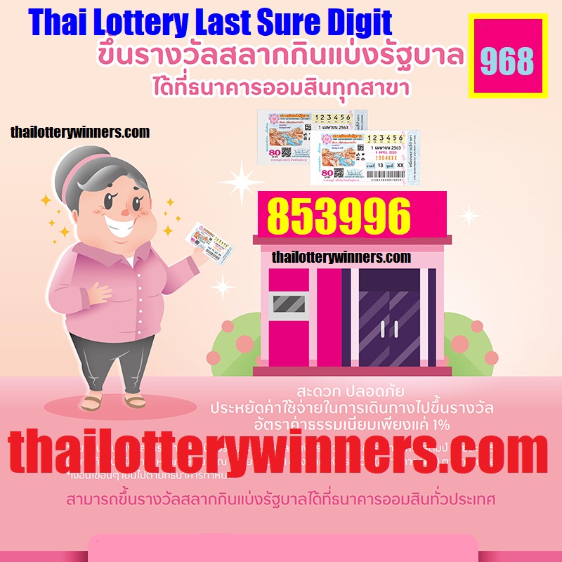 Thai Lottery Last Sure Digit