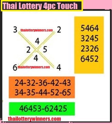 Thai lottery Single set