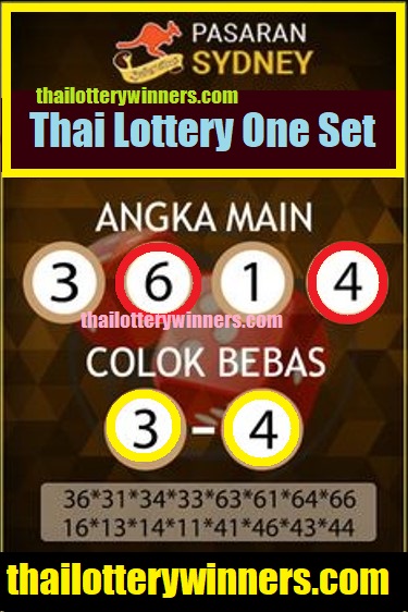 Thai Lottery Clock wise rotation