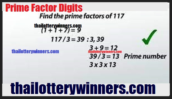 Factor Digits Thai Lottery