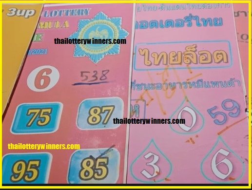 Thai  Lottery win 3up
