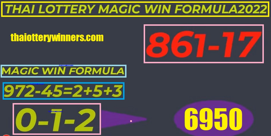 Thai Lottery Magic win