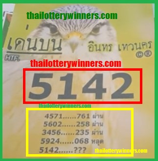 Thai Lottery 4D Pair