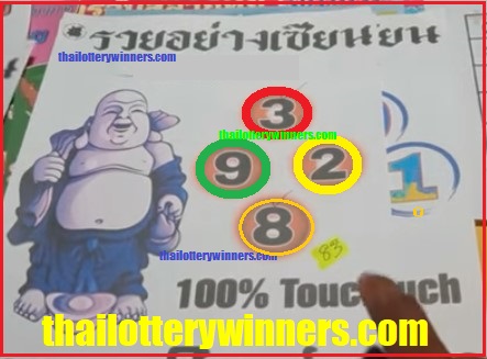 Thai Lottery 100% Touch Digit