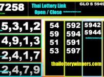Thai Lottery Cut Pair