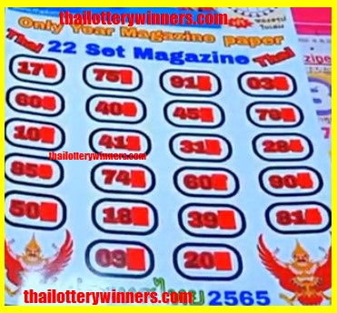 Thai Lottery 3UP Digit