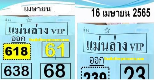 VIP Thai Lottery Result Live Today
