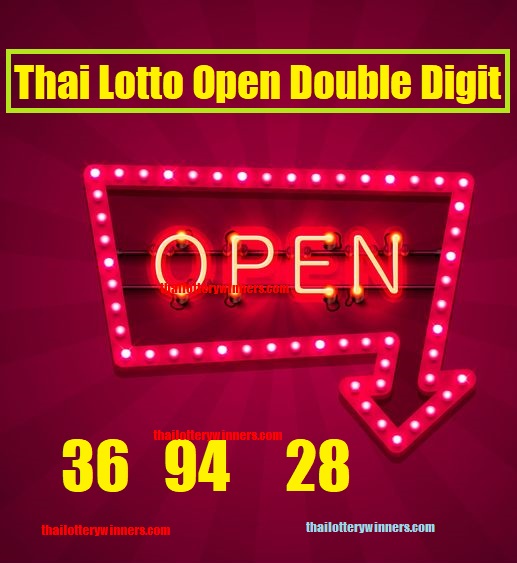 Thai Lottery Open Double Digit