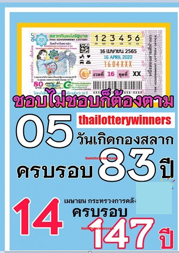 Thai Lottery Facebook Tips