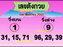 Thai Lottery Special Cut Figure