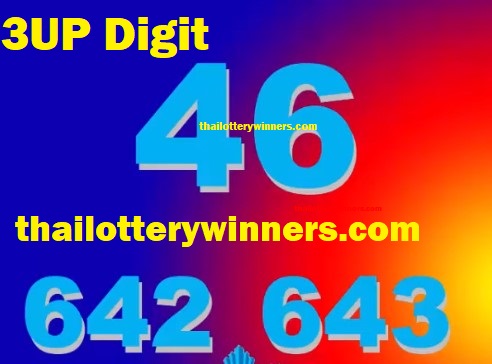 Thai Lottery Today 3up Tips