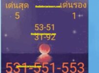 Thai Lottery Win Digit 16-06-2022