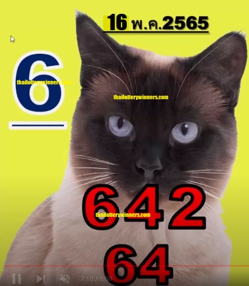 3UP Thai Lottery 16-06-2022