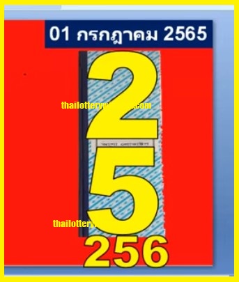 Thai Lottery Special Tips 01-07-2022