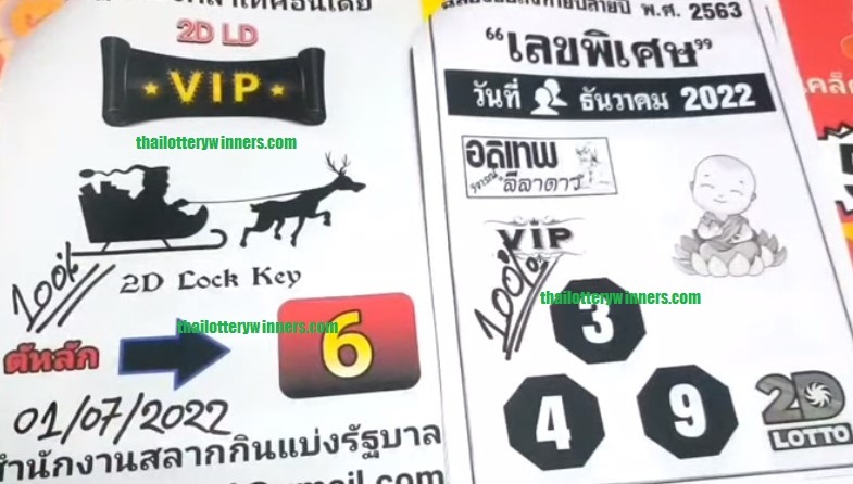 Thai Lottery Result 16-07-2022