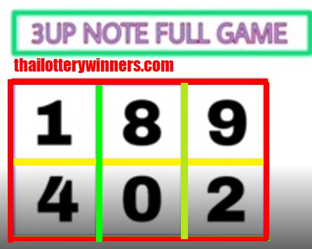 Thai Lottery 3up Note Full Game