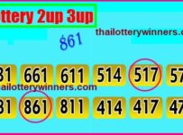 Thai Lottery 2up 3up