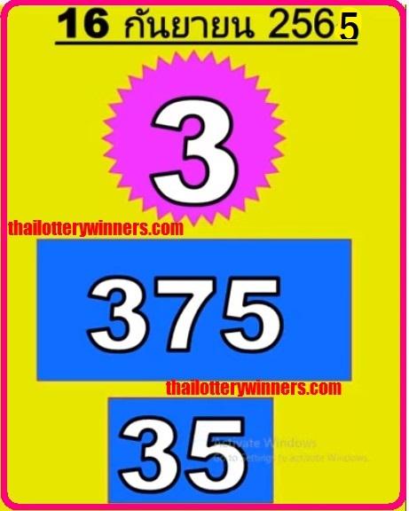 Thai Lottery Result 16-08-22