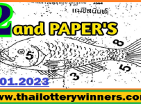 Thai Lottery 2nd Paper Full Open For 17-01-2023