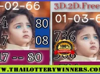 Thai lottery 100 % sure master middle digit formula Tip 01-03-2566