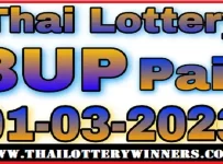 Thai lottery Single Digit Pairs Full Game Series 1st March 2023