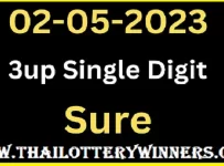 Thai Lottery 3up Single Digit Sure Touch Pairs Formula 02-05-2023