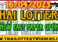 Thai Lottery Magazine First Paper Open Tips 16-04-2023