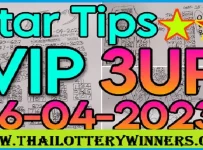 Thai Lottery Vip Star Tips 3up and Down Game 16.04.2023