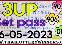 Thai Lottery 3up Pair Set Chart Routine 16-05-2023 Thai Lotto Tips