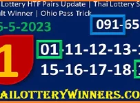 Thai Lottery HTF Pairs Ohio Pass Vip Sure Result 16/05/2023