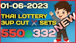 Thailand Lottery 3up Cut Set Vip Formula 01-06-2023