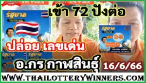 Thai Lottery Down TD Game Update Vip Tips & Tricks 16.06.2023