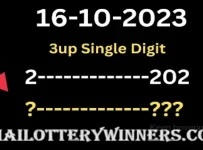 Thailand Lotto Sure Tips 3up Single Digit Calculations 16.10.23