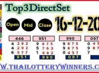 Thailand Lottery Single Digit Direct Pass Number 16-12-2023