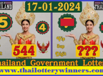Thai Lottery 3D Tips 100% Down Touch Number 17th January 2024
