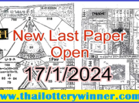 Thai Lottery last Paper Magazine Complete 17th January 2024