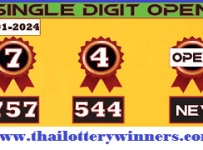 Thai Lottery 3up Total Digit Pair Calculation 17th January 2024